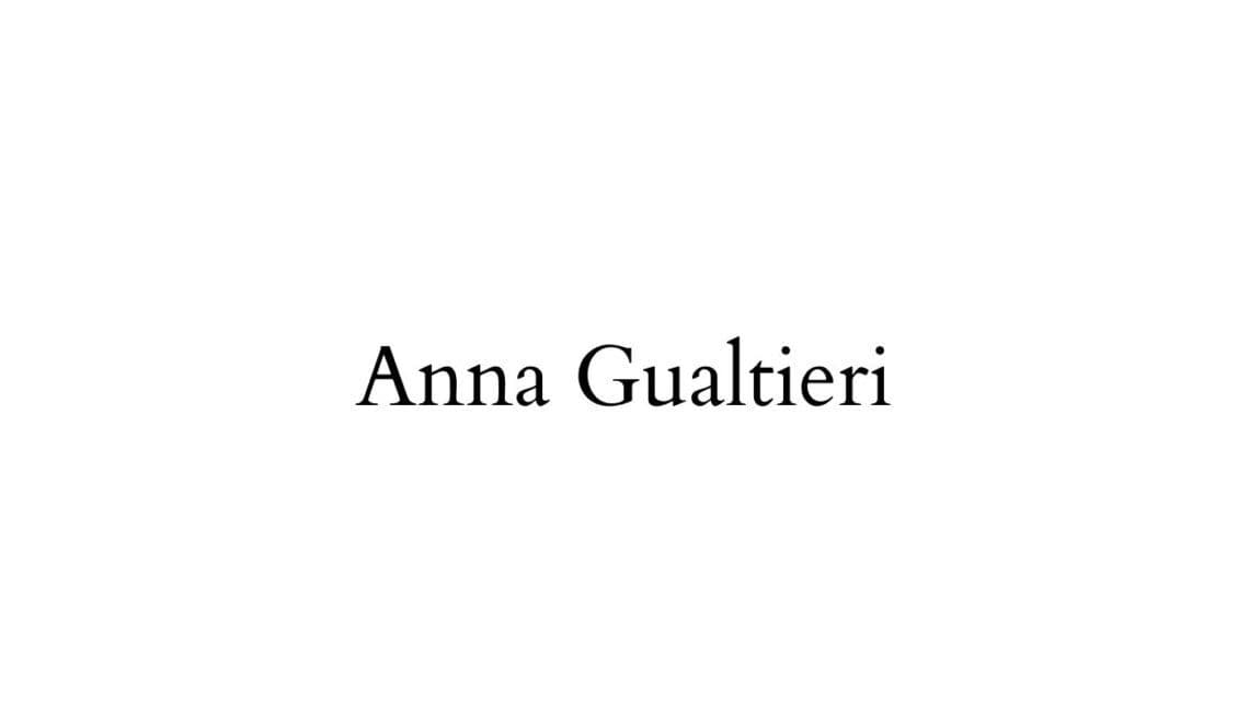 Anna Gualtieri 安娜 高提尔瑞