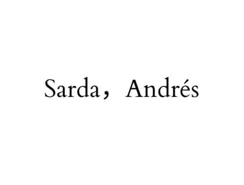 Andrés Sarda 安德烈·萨尔达