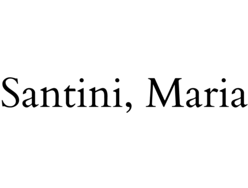 Maria Santini 玛丽亚·桑蒂尼