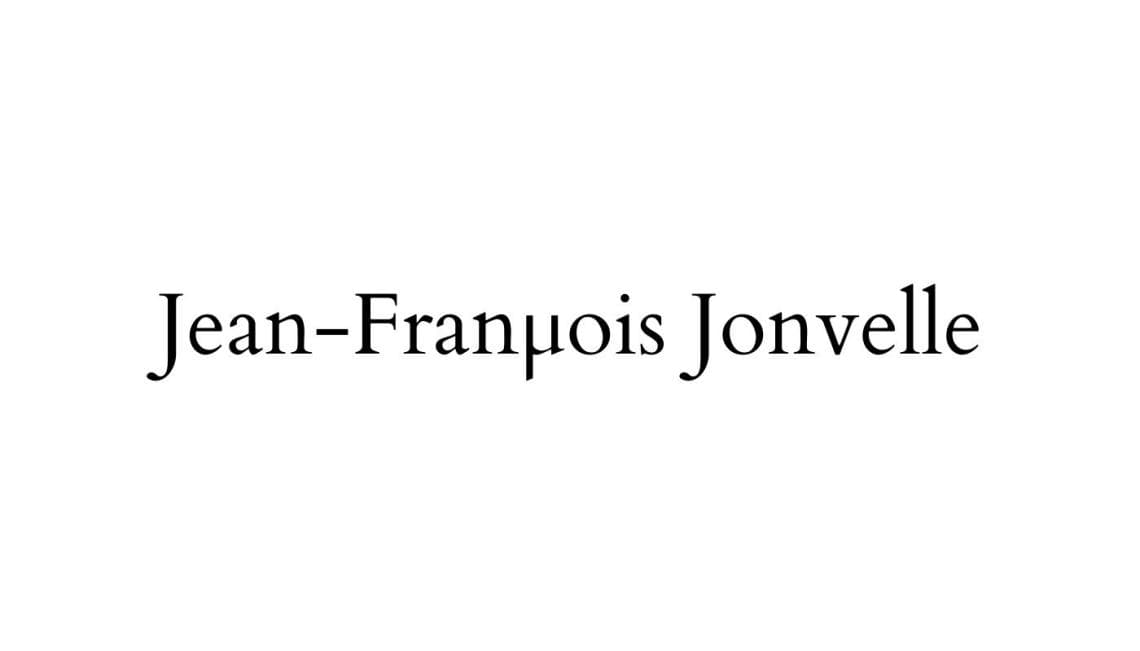 Jonvelle Jean-Francois 琼维尔，让-弗朗索瓦