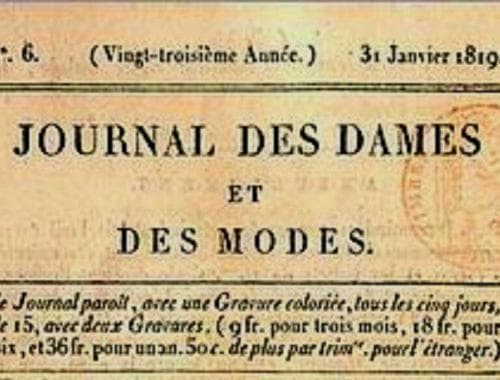 Journal des Dames et des Modes 《女士与时尚杂志》