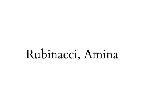 Amina Rubinacci 阿米娜·鲁宾娜其