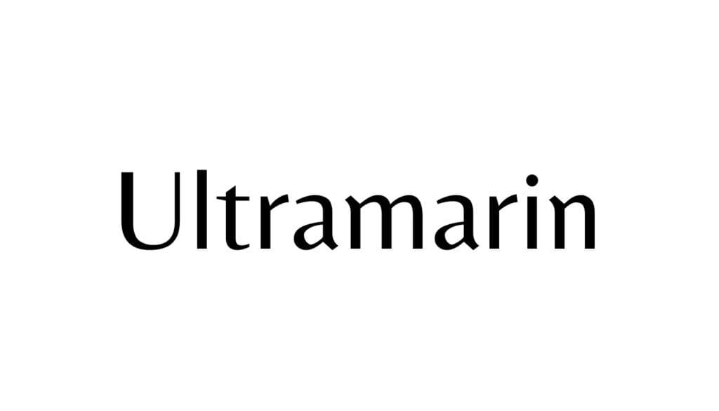 Ultramarin 乌特拉马林（商店）