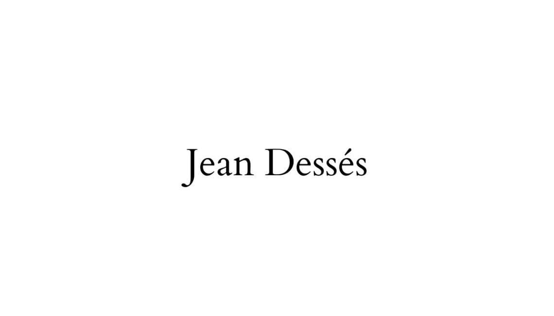 Jean Dessés 让·德塞