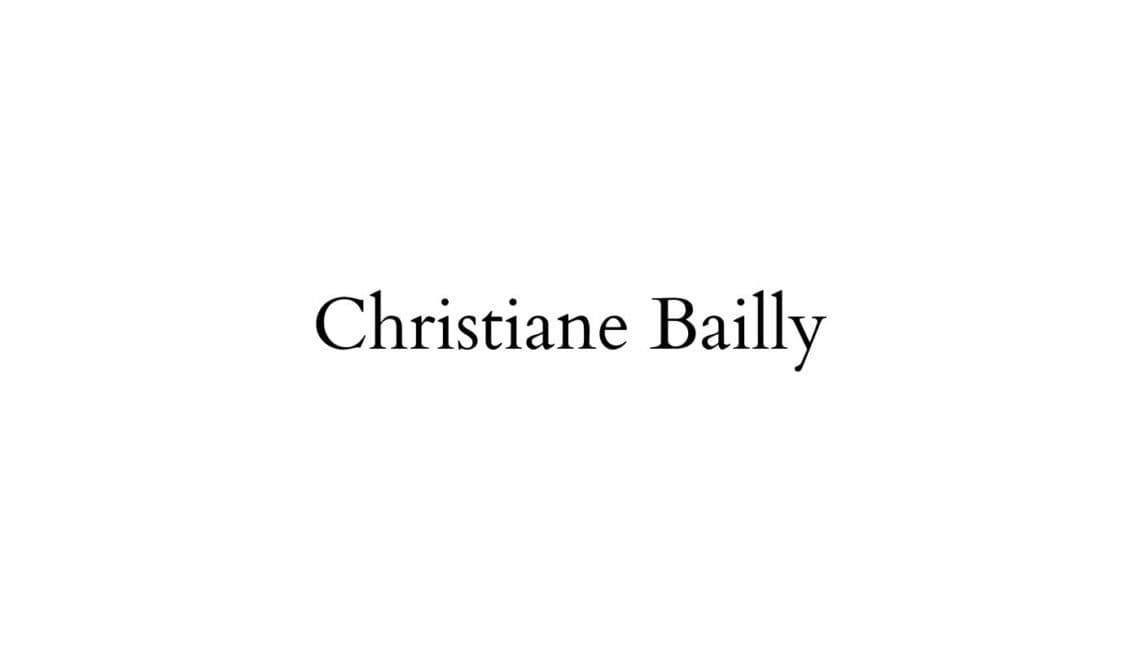 Christiane Bailly 克里斯蒂安·巴伊 