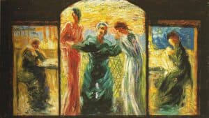 U. Boccioni: una tela del 1907-1908, Collezione privata, courtesy Galleria Tega 
