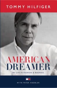 La cover della autobiografia American Dreamer di Tommy Hilfiger 