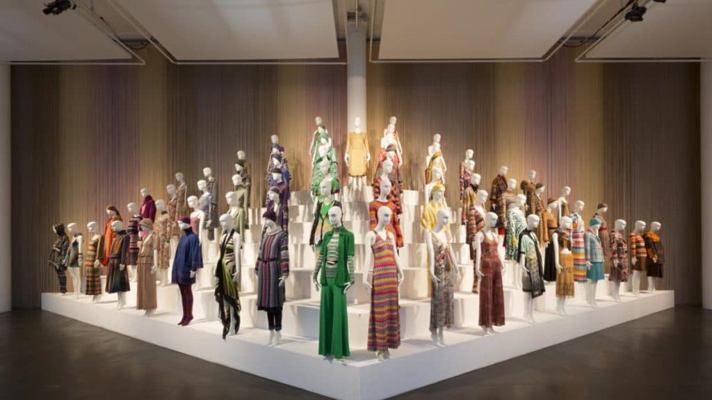 Mame Fashion Dictionary Missoni Exhibition Missoni Art Colour at the Fashion and Textile Museum in London