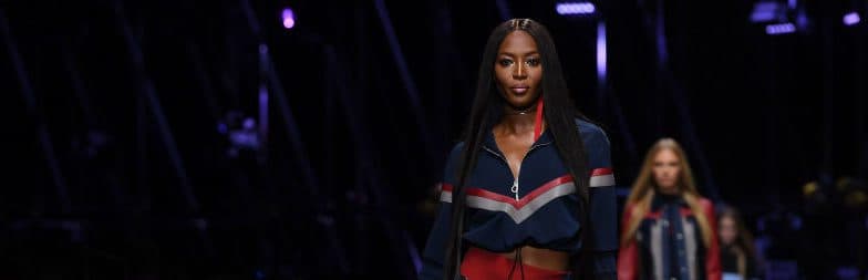 Moda: al via Confindustria Moda, 88 miliardi di fatturato del Made in Italy, Sfilata Versace 2017, Naomi Campbell