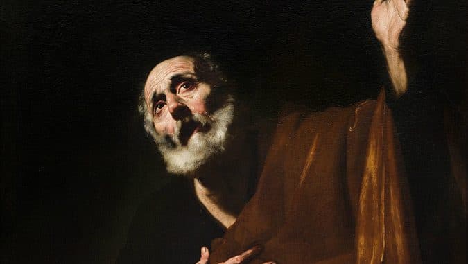 Arte: I santi d'Italia: la pittura devota tra Tiziano, Guercino e Carlo Maratta, De Ribera San Pietro penitente