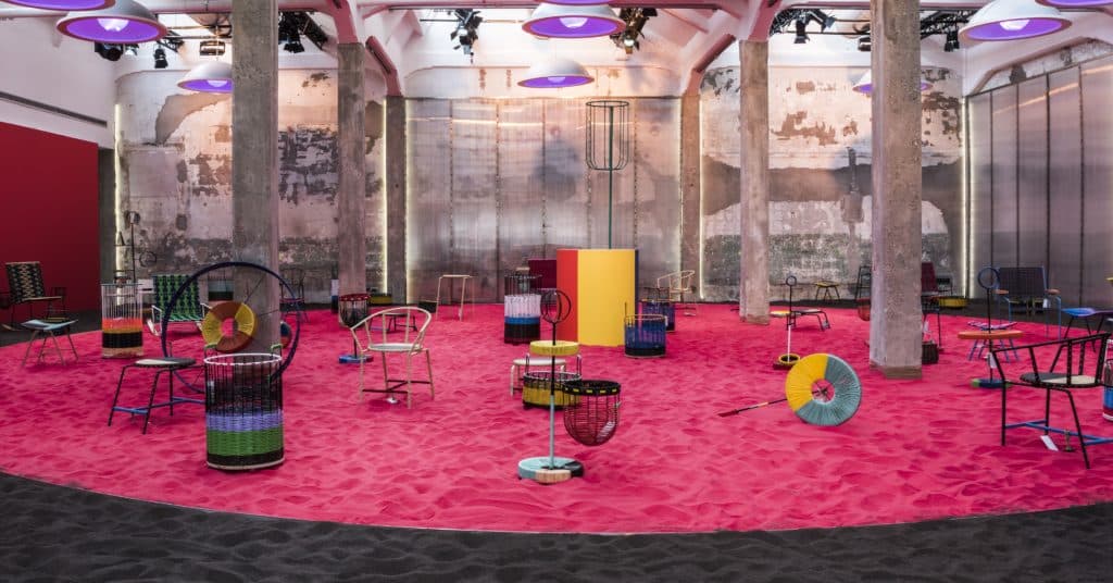 Design: Marni Playland al Fuorisalone, tra colori e divertimento,Installazione Marni al Fuorisalone di Milano 