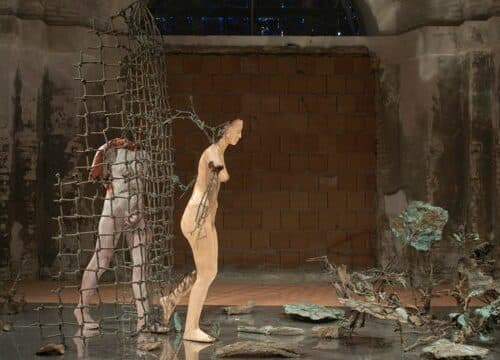 arte: ecce homo. da marino marini a mimmo paladino. la scultura di figura in italia. installazione