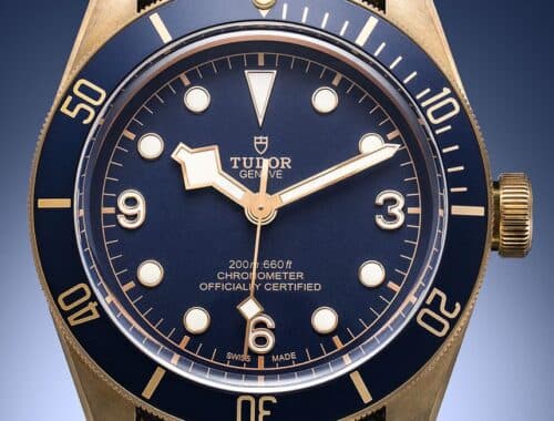 Lifestyle: Bucherer firma il nuovo orologio Tudor in edizione speciale. Il modello con il cinturino in tessuto.