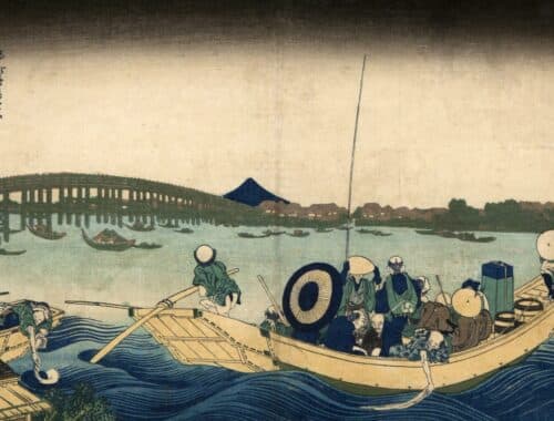 arte: hokusai: sulle orme del maestro all'ara pacis di roma. silografia policroma