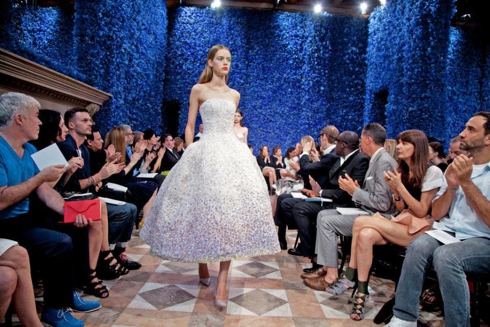 Mame Fashion Dictionary: Raf Simons First Dior Haute Couture Show