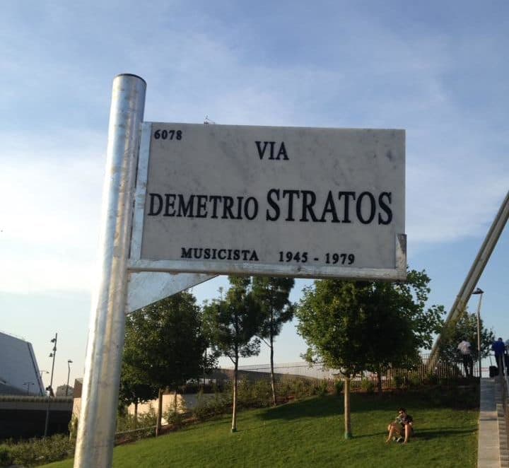 Milano: omaggio a Demetrio Stratos.