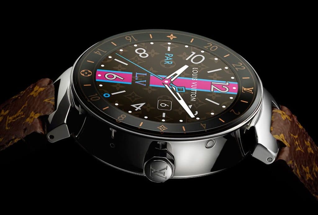 Lifestyle: Louis Vuitton presenta lo smartwatch Tambour Horizon. Il profilo dell'orologio.