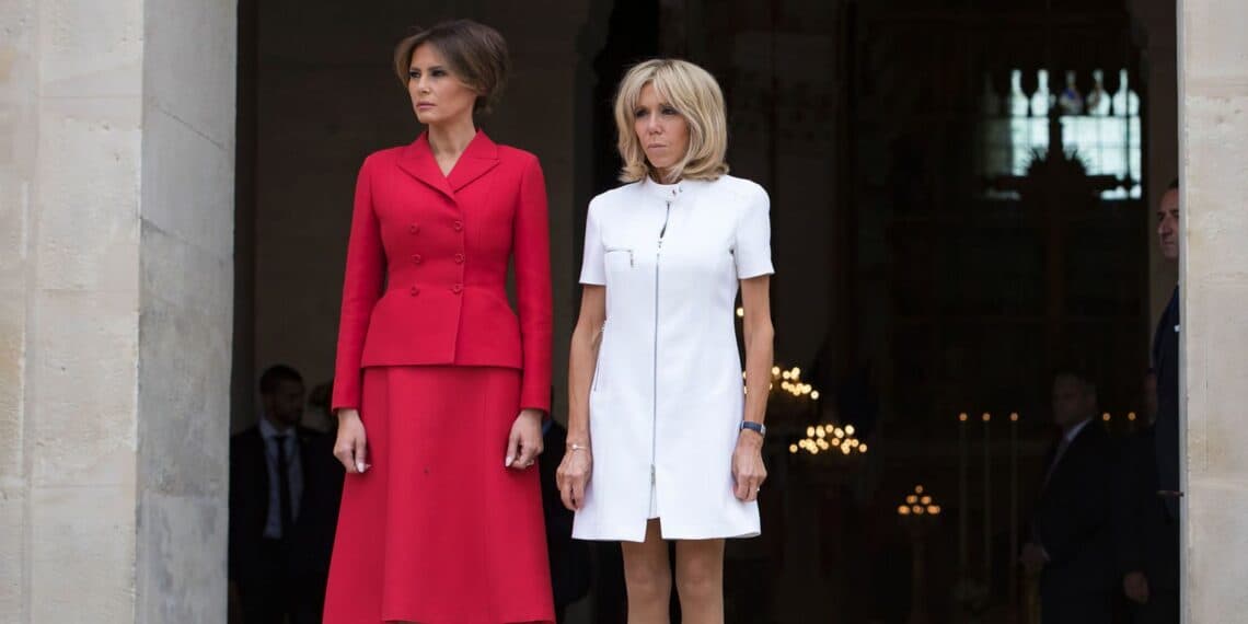 Moda. Melania Trump e Brigitte Macron: due stili a confronto. Le due first ladies