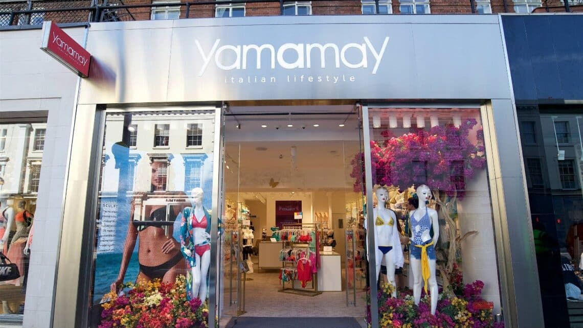 Mame Moda Yamamay, primo flagship store nel Regno Unito. Store Chelsea