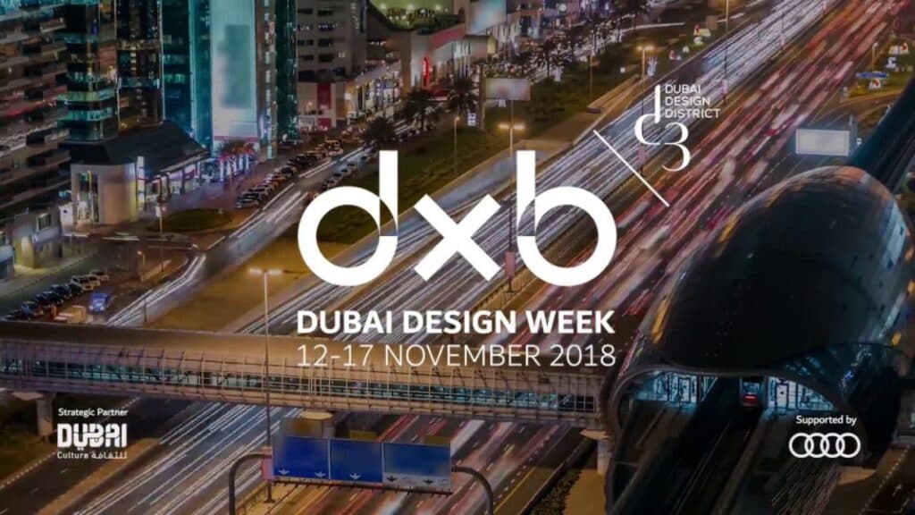 L'edizione 2018 della Dubai Design Week