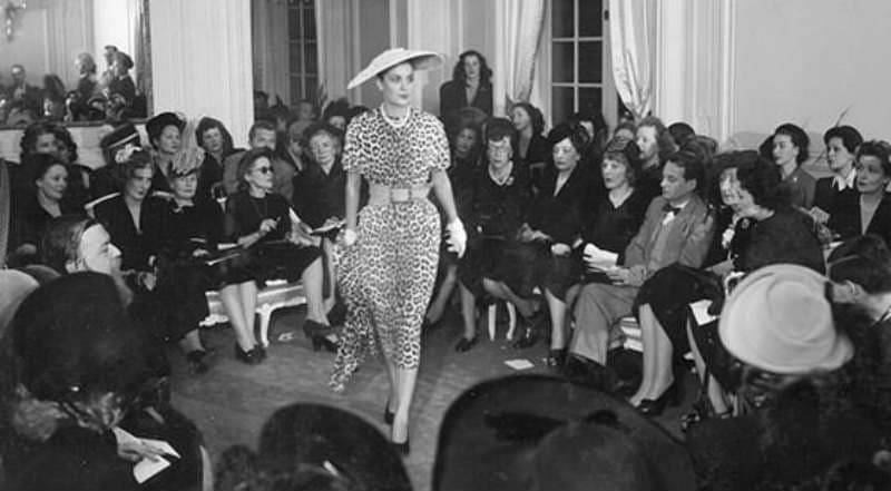 Mame Moda Trend inverno 2018, la stampa animalier. Dior 1947