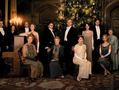 Downton Abbey - La serie tv diventa un film. Nella foto, il cast.