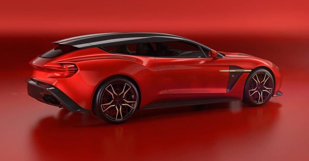 Aston Martin Vanquish Zagato Shooting Brake Rossa 