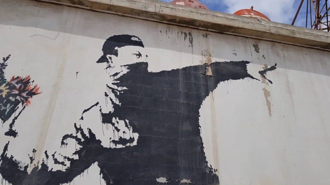 Banksy a Cortona