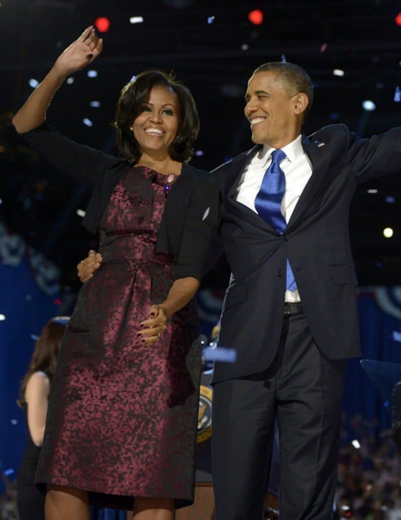 Buon compleanno Narciso Rodriguez. Michelle e Barack Obama