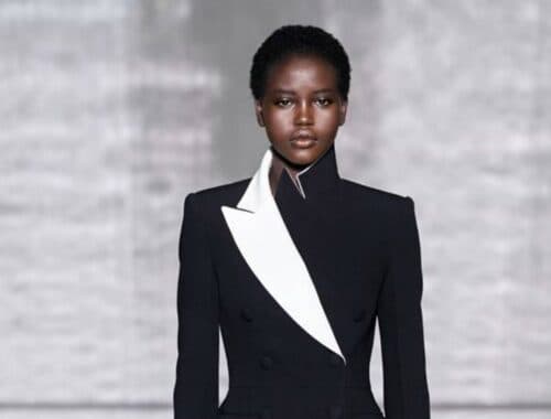 Givenchy Haute Couture, il formalismo notturno