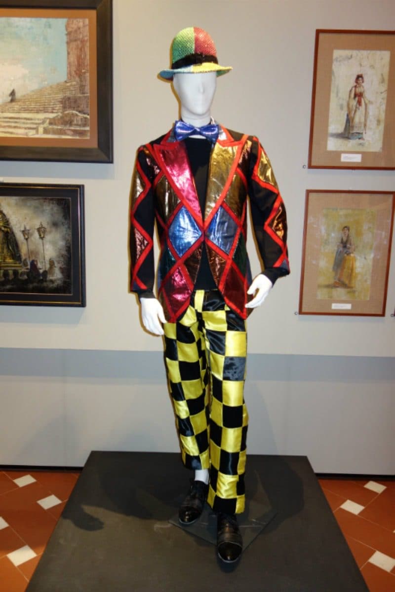 Museo Zeffirelli - otto nuovi costumi di scena. Costume Pagliacci 