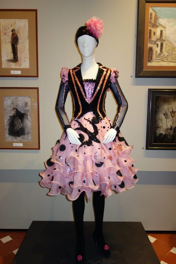 Museo Zeffirelli - otto nuovi costumi di scena. Costume femminile Pagliacci 