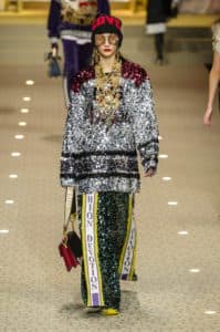 Mame Moda: Il Cyborg show di Dolce e Gabbana. Lettering come must della prossima stagione