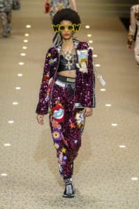 Mame Moda: Il Cyborg show di Dolce e Gabbana. Outfit "WOOW"
