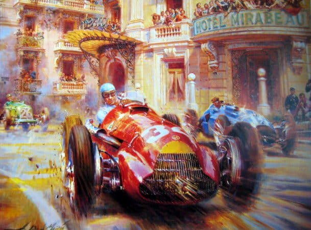 Alfa Romeo Racing Vince due  Mondiali F1 con Manuel Fangio
