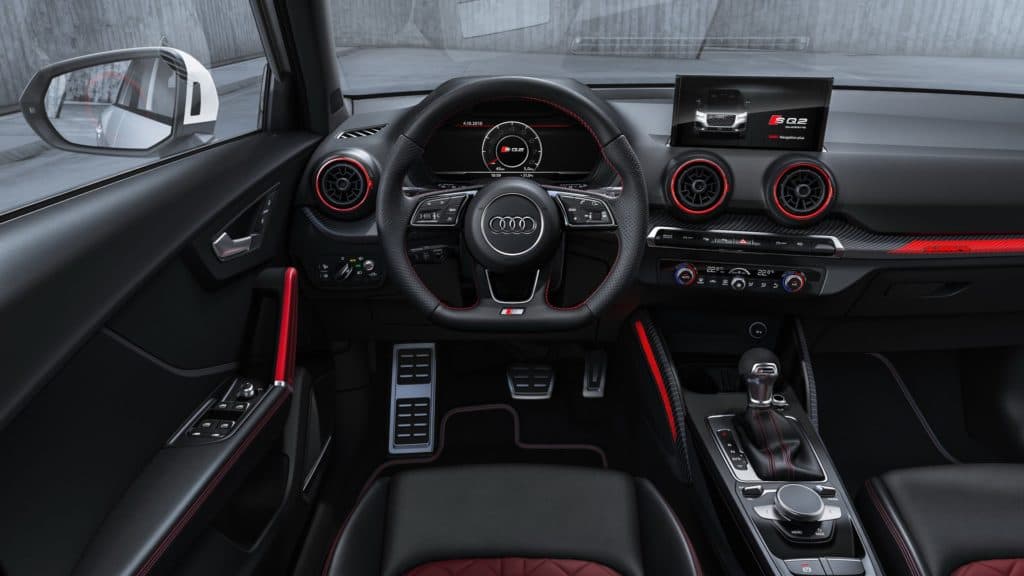 Audi Q2 2019 con doppio display per tachimetro, navigatore e infotainment