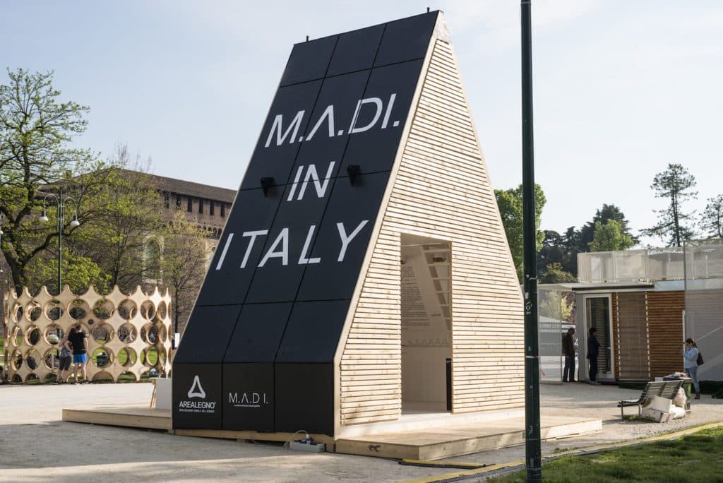 Mame Design: Fuorisalone 2018: Santambrogio Design District. INHABITS – Milano Design City: M.A.DI., by Renato Vidal