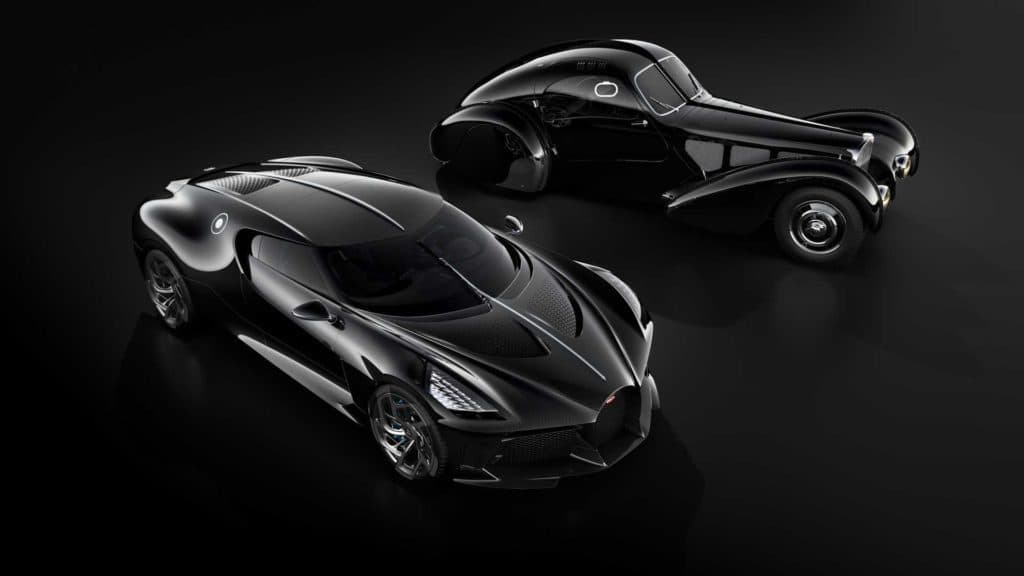 Bugatti La Voiture Noire, un omaggio alla Bugatti Type 57 SC Atlantic