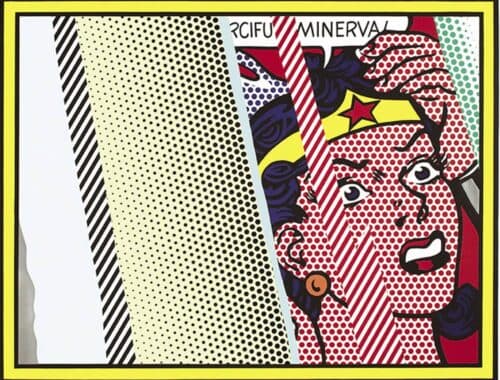 Mame arte “Roy Lichtenstein. Multiple Visions”Reflections on Minerva 1990.