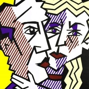 Mame arte “Roy Lichtenstein. Multiple Visions”The Couple 1980