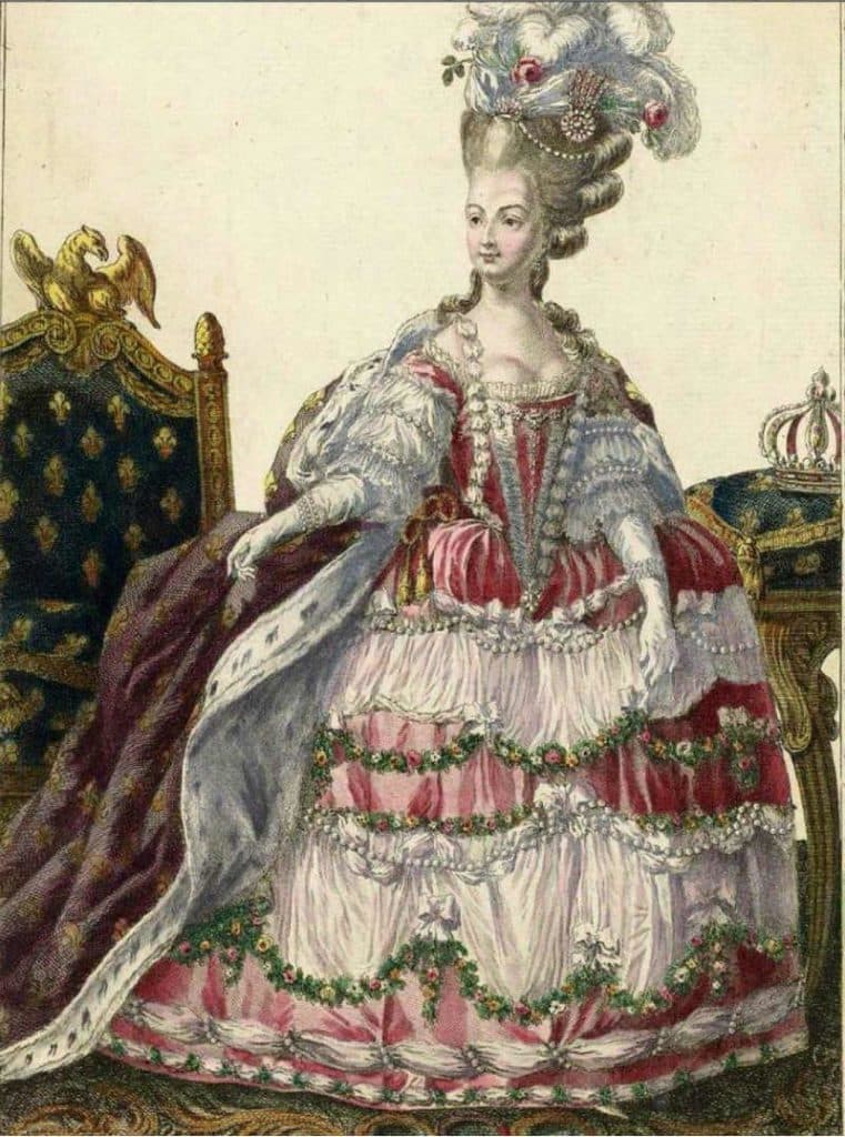 Marie Antoinette Robe à la française