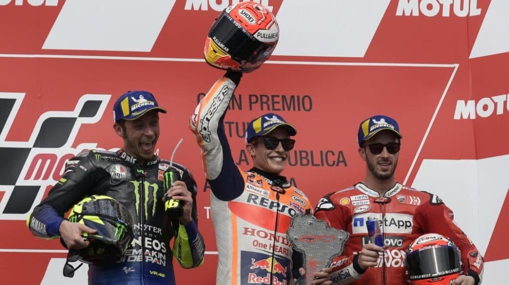 MotoGP: vittoria solitaria di Marquez