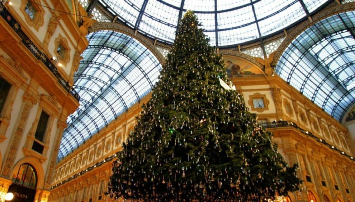 Albero di Natale Swarovski Milano 2020