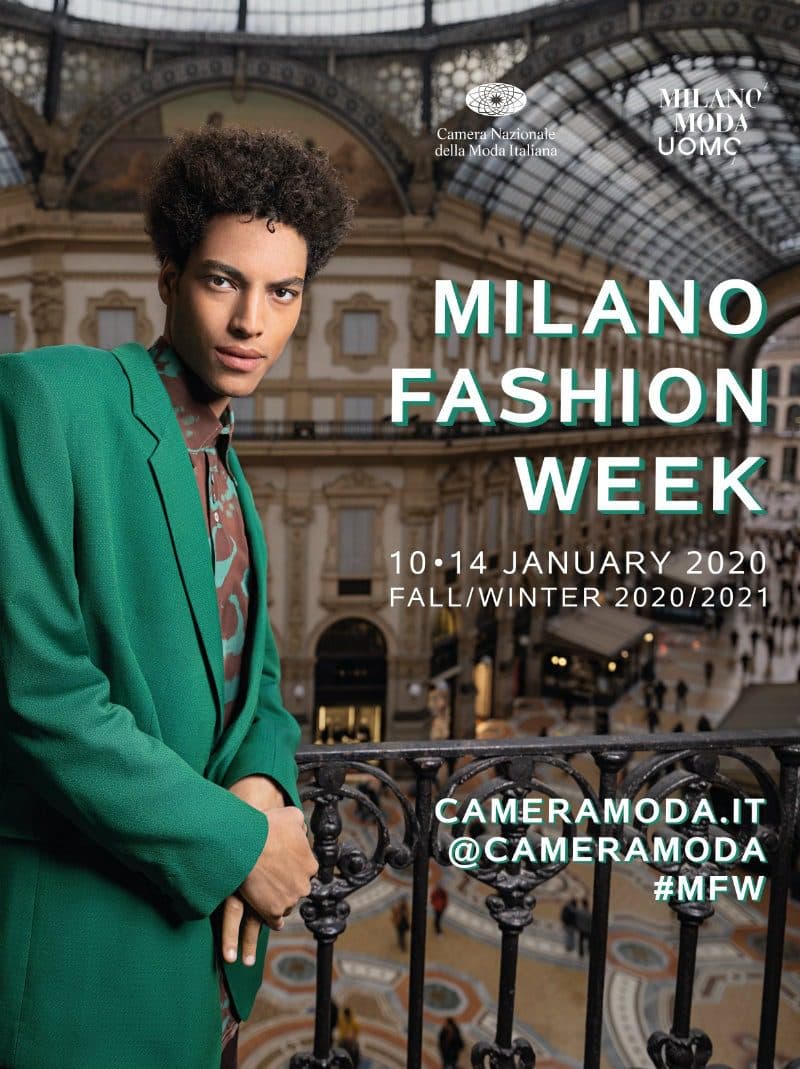 Locandina Milano Moda Uomo gennaio 2020 