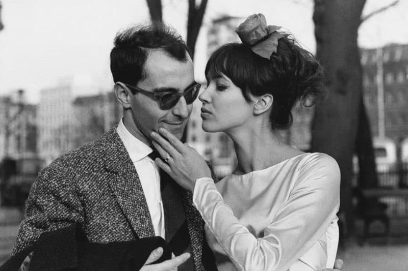 Anna Karina e Jean-Luc Godard