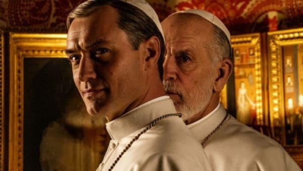 Jude Law e John Malkovich ovvero the young Pope e the new Pope