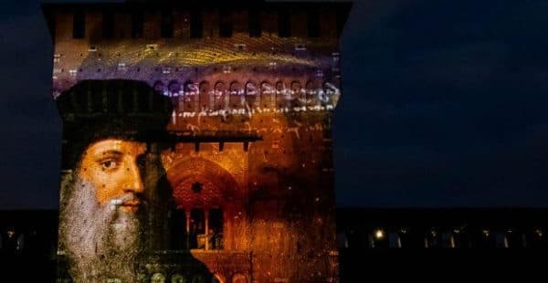 Nella Sala dei Ducali del Castello Sforzesco va in scena, fino al 19 aprile,L’atelier di Leonardo e il Salvator Mundi