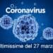 coronavirus dati 27 marzo
