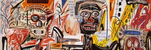 Un discorso a parte, quello di Basquiat. In questo artista si notano due atteggiamenti diversi: da un lato il Rinascimento di Harlem, dall'altro il figlio dell'era dei diritti civili.
