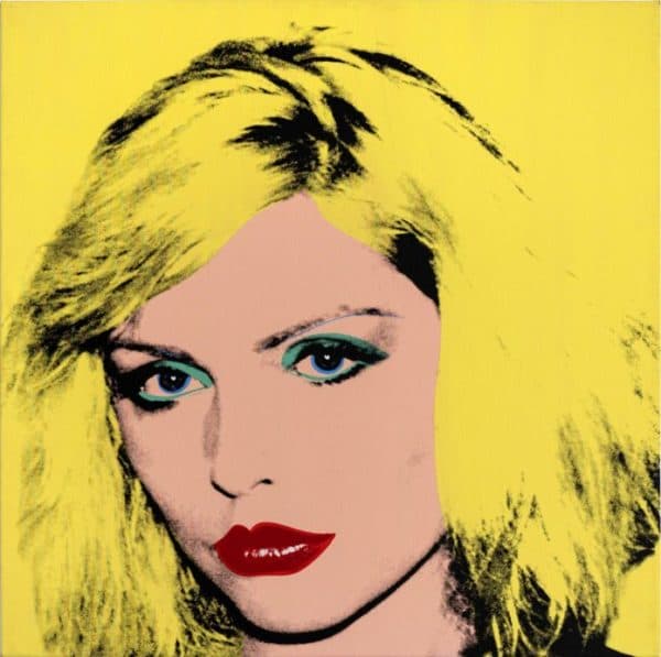 Debbie Harry 1980, Private Collection of Phyllis and Jerome Lyle Rappaport 1961, © 2020 The Andy Warhol Foundation for the Visual Arts, Inc. : Licensed by DACS, London